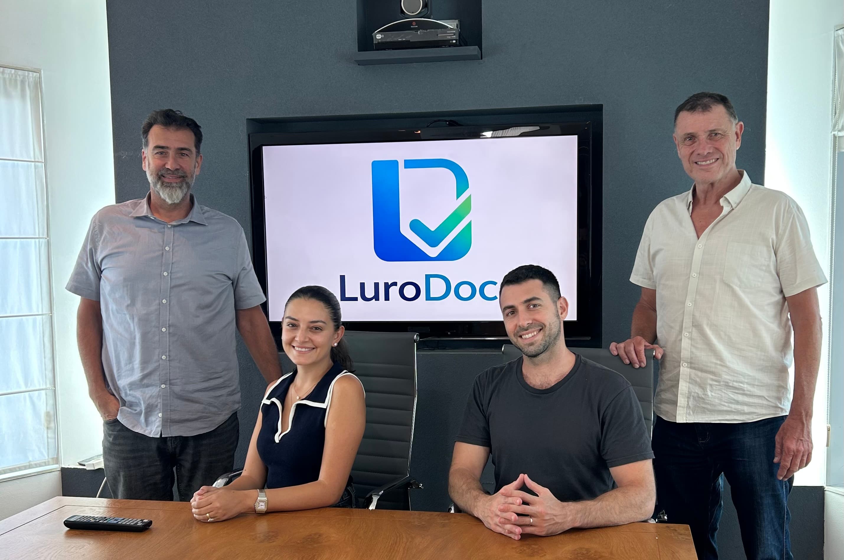 The four LuroDocs co-founders together